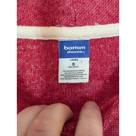 Women's Red Wisconsin Badgers Pullover Knit Sweater Size Small Side Slits - Picture 3 of 9